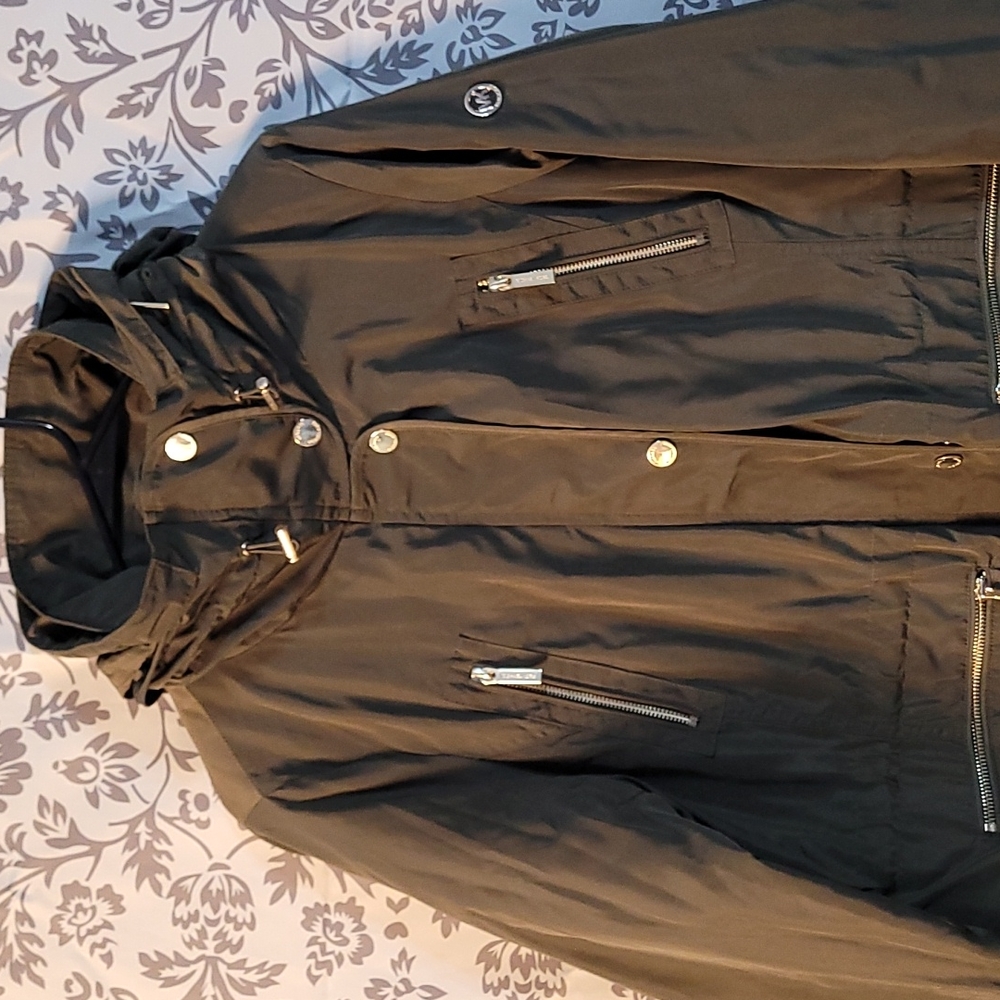 Michael Kors Army Green Coat. Sz Large